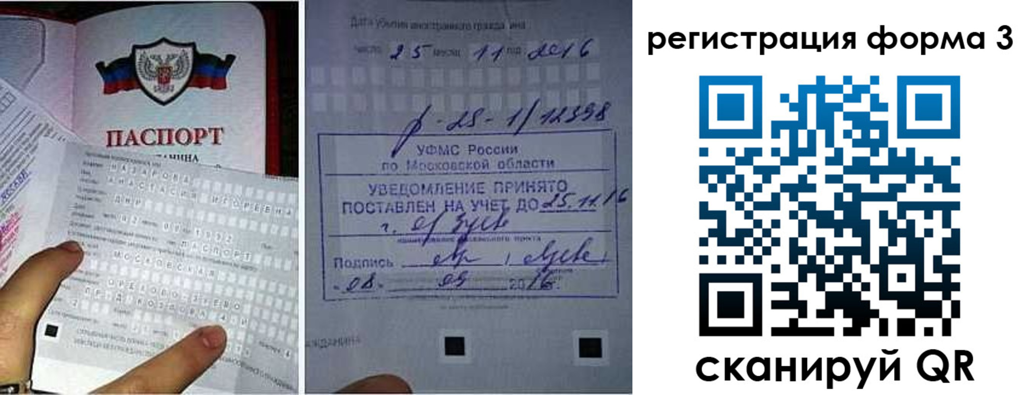 прописка в квартире в Струнино